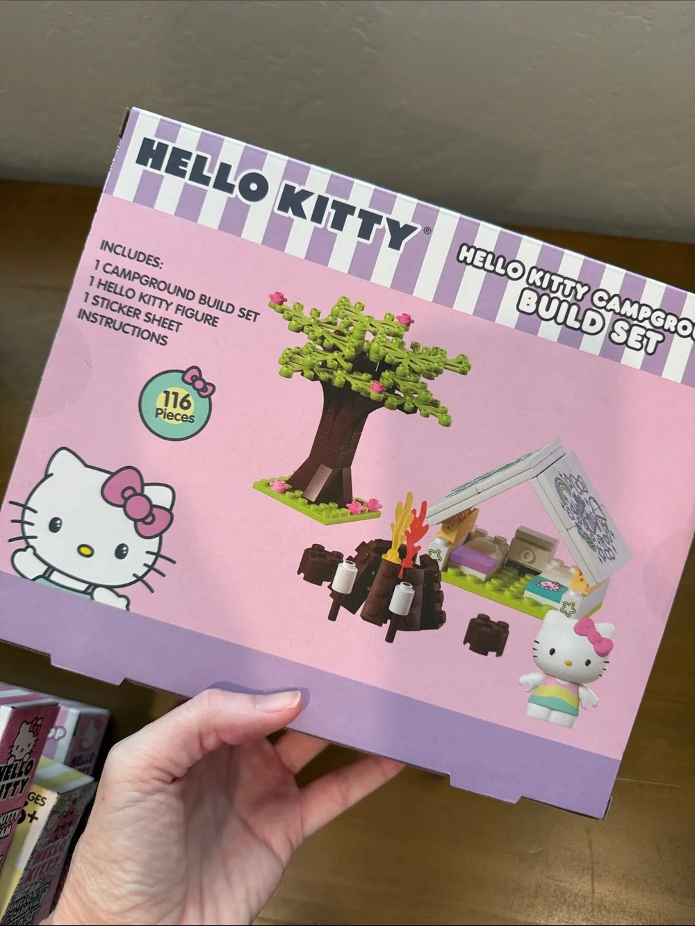 Hello Kitty Sanrio Build Set Bundle 4 Boba Carnival Ice Cream Campground NIB